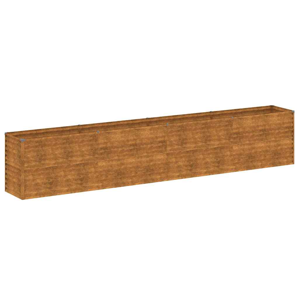 Pakelta sodo lysvė, 385x50x69cm, Corten plienas