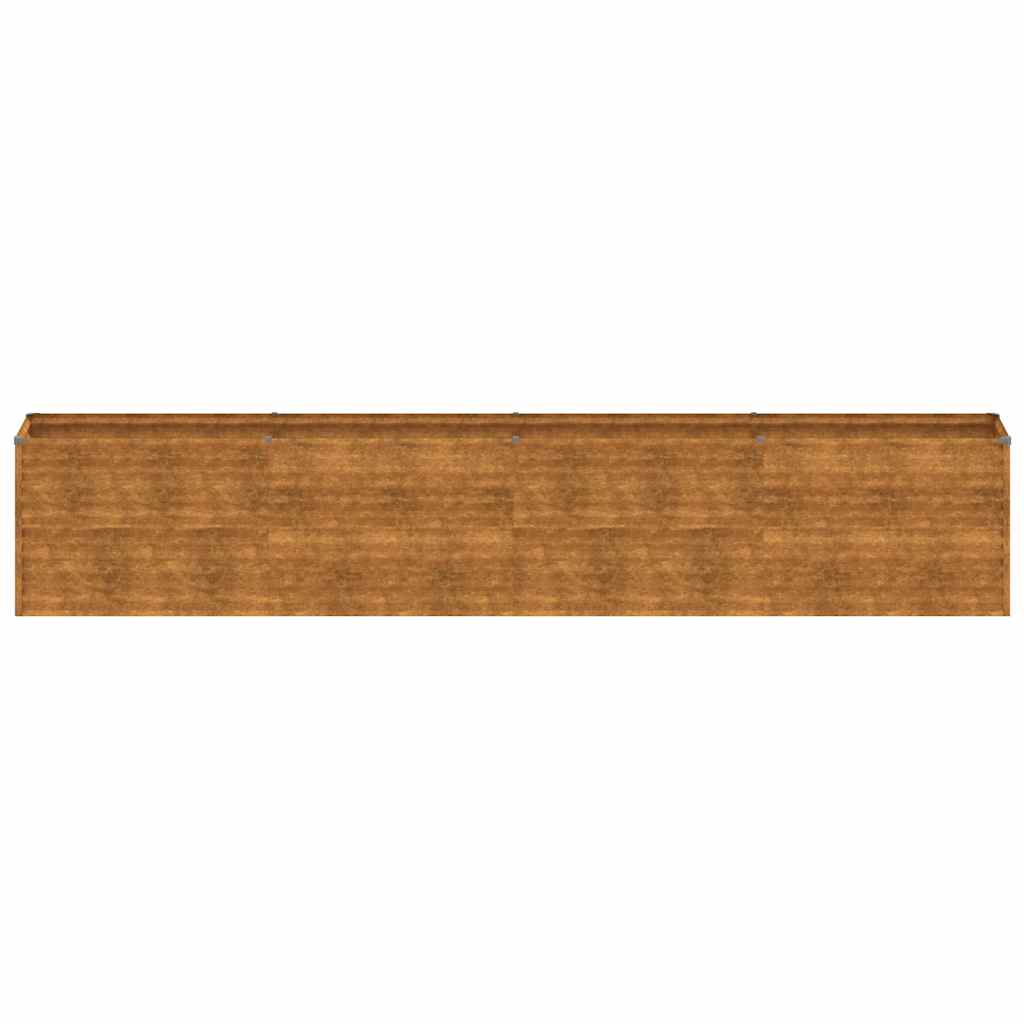 Pakelta sodo lysvė, 385x50x69cm, Corten plienas