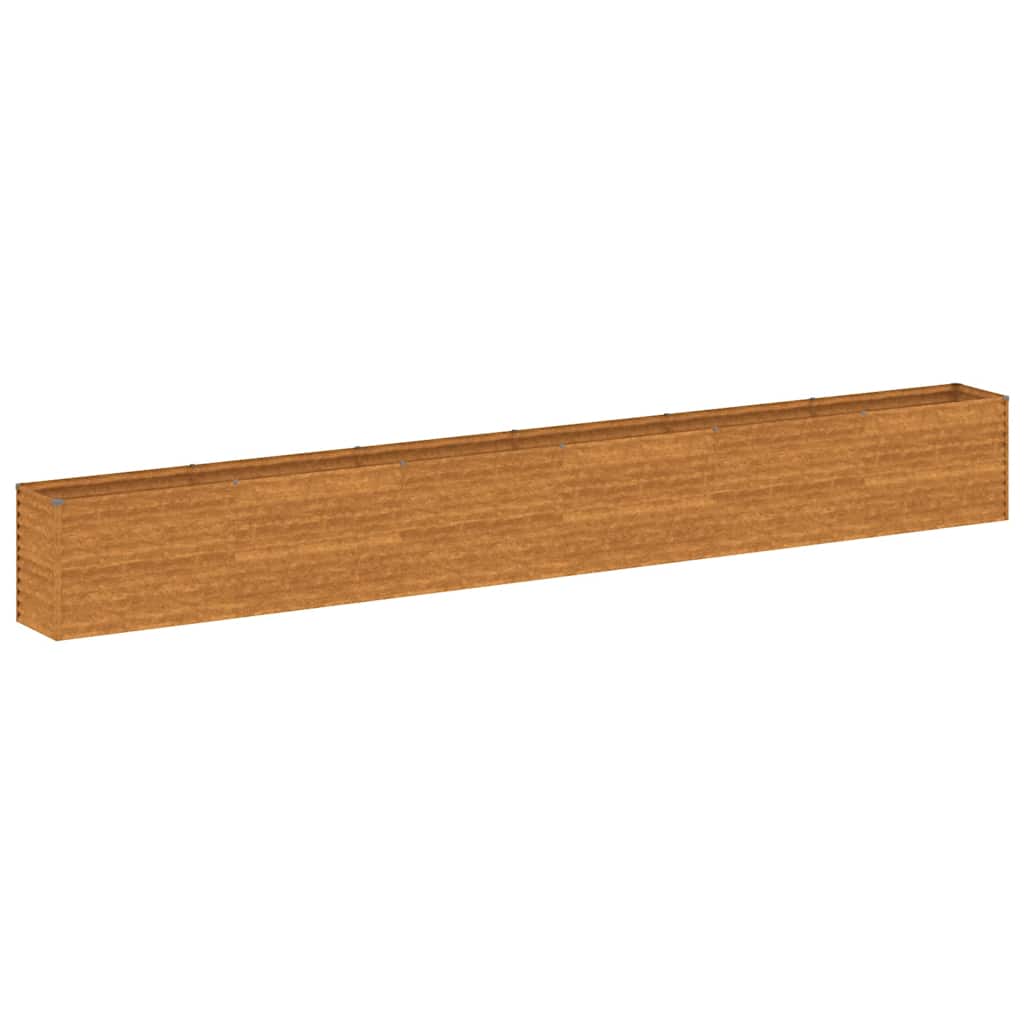 Pakelta sodo lysvė, 578x50x69cm, Corten plienas