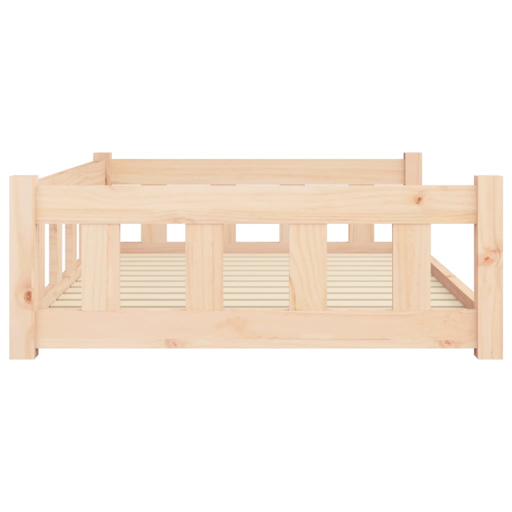 Lova šunims, 105,5x75,5x28cm, pušies medienos masyvas