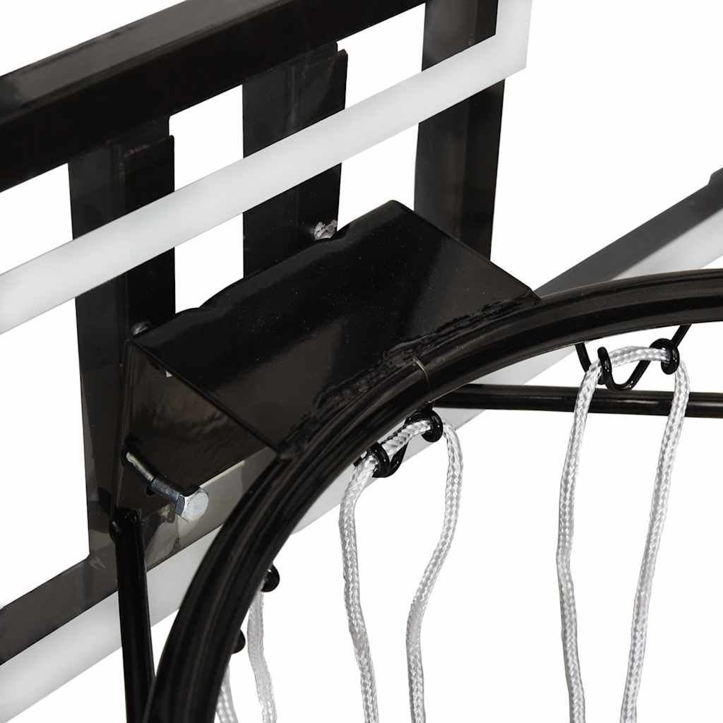 Krepšinio lenta, skaidri, 71x45x2,5 cm, polikarbonatas