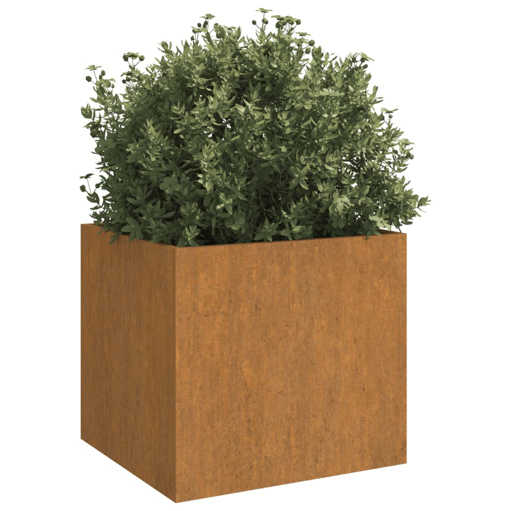 Loveliai, 2vnt., 32x30x29cm, Corten plienas