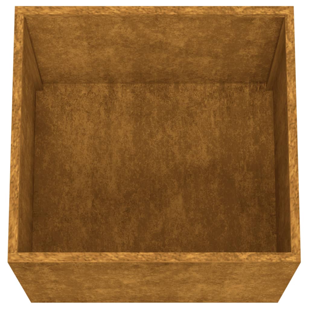 Loveliai, 2vnt., 42x40x39cm, Corten plienas