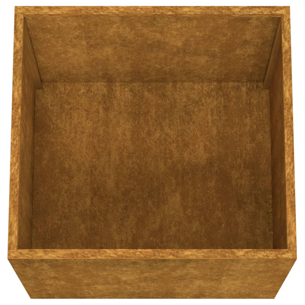 Loveliai, 2vnt., 49x47x46cm, Corten plienas