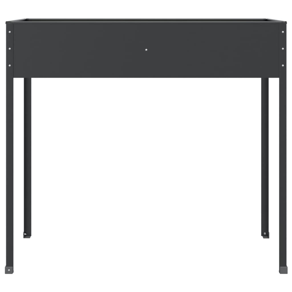 Sodo lovelis, antracito, 100,5x40,5x90cm, galvanizuotas plienas