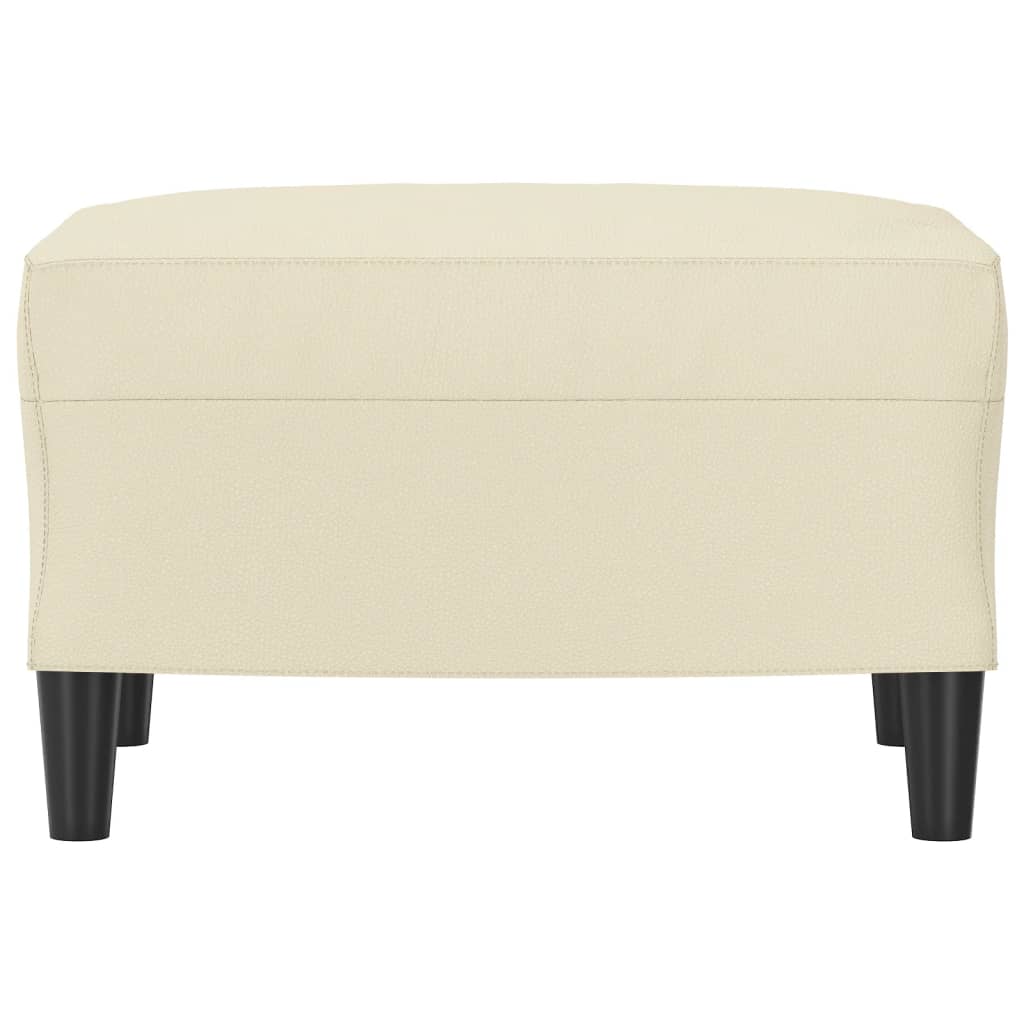 Pakoja, kreminės spalvos, 60x50x41cm, dirbtinė oda