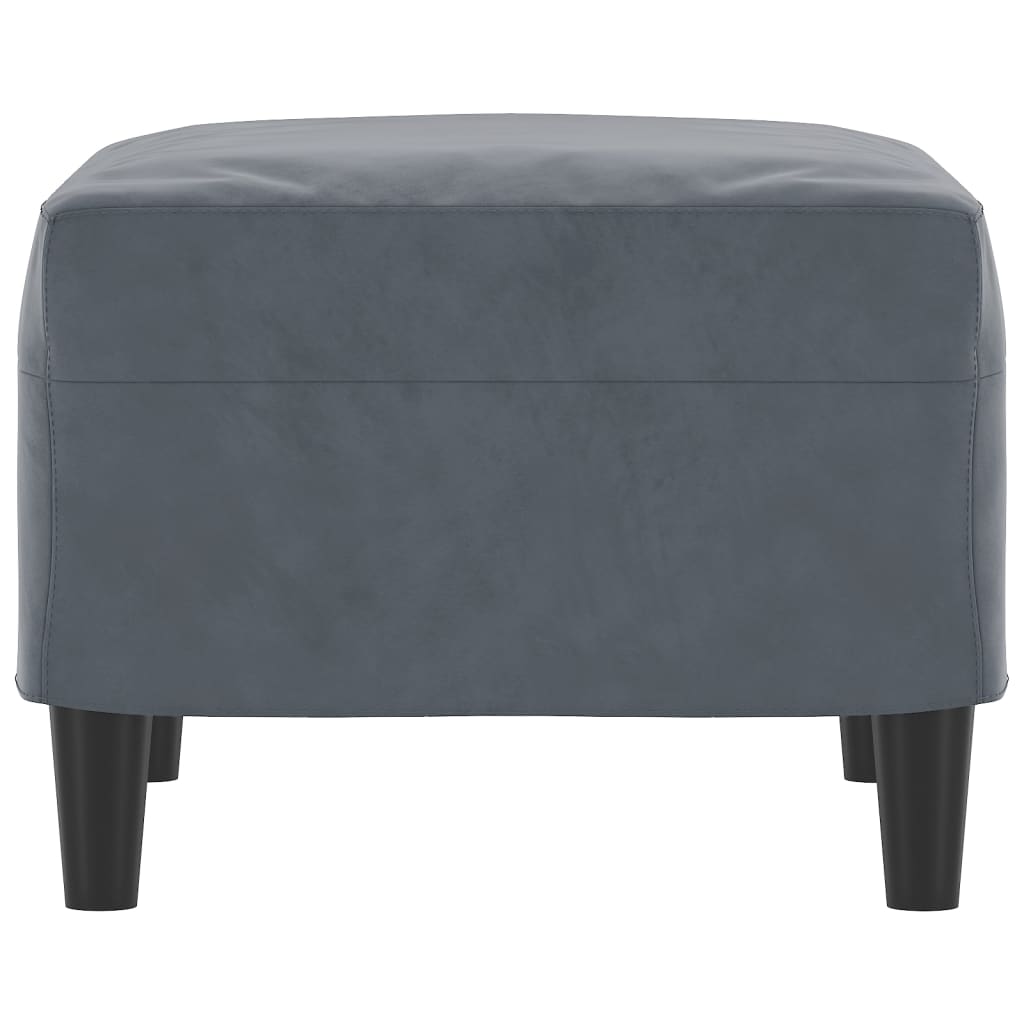 Pakoja, tamsiai pilkos spalvos, 60x50x41cm, aksomas