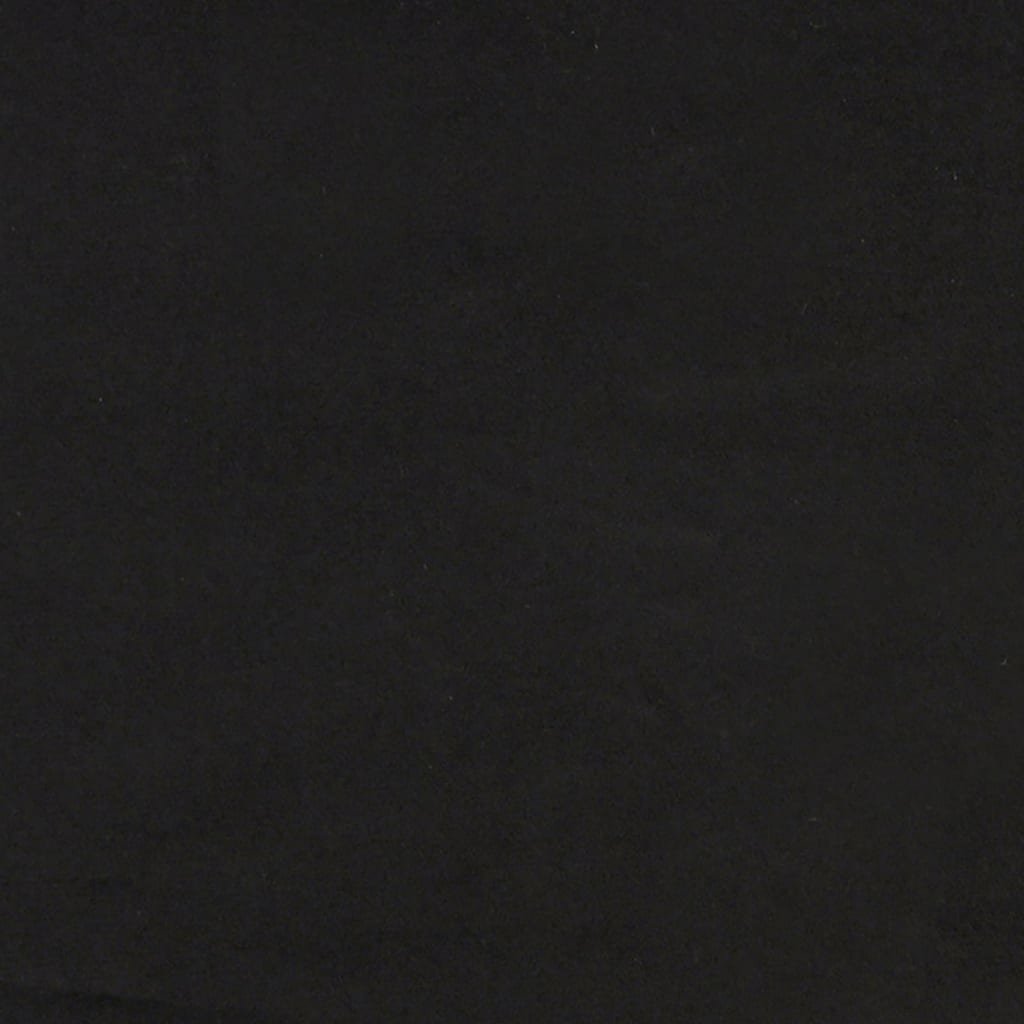 Pakoja, juodos spalvos, 60x50x41cm, aksomas