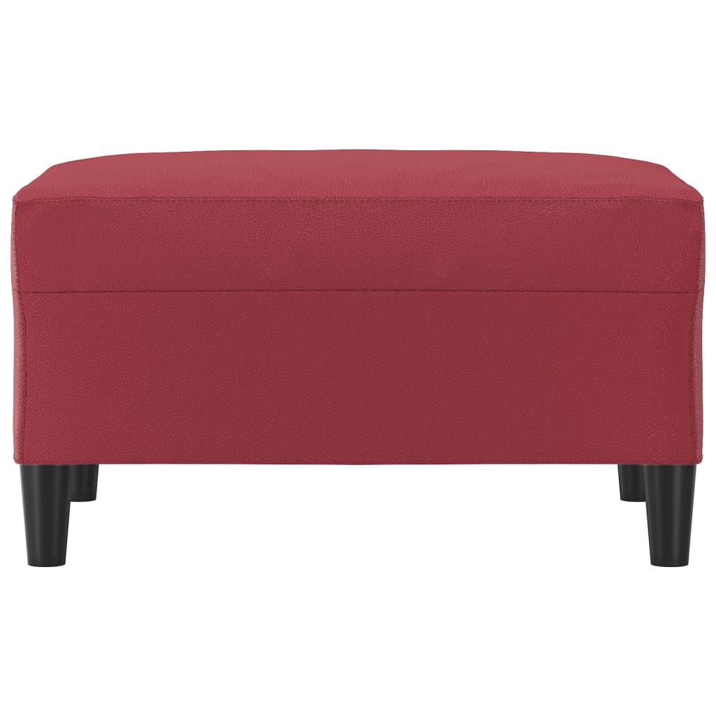 Pakoja, raudonojo vyno spalvos, 70x55x41cm, dirbtinė oda