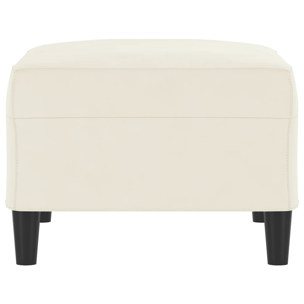 Pakoja, kreminės spalvos, 70x55x41cm, aksomas