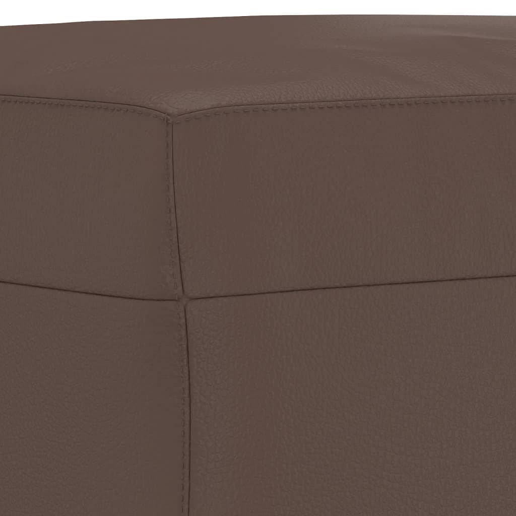 Pakoja, rudos spalvos, 60x50x41cm, dirbtinė oda