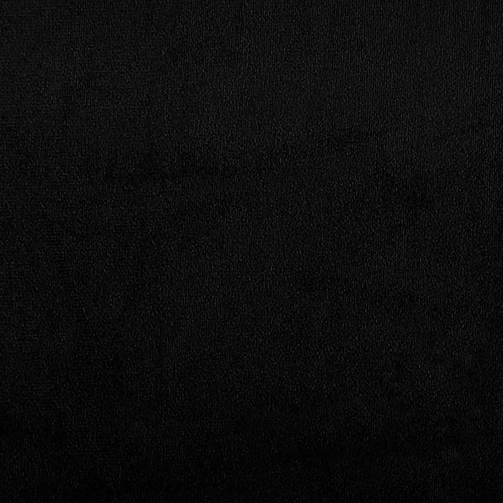 Pakoja, juodos spalvos, 60x50x41cm, mikropluošto audinys