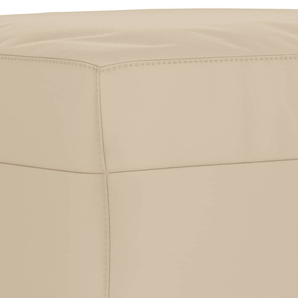 Pakoja, kreminės spalvos, 70x55x41cm, mikropluošto audinys