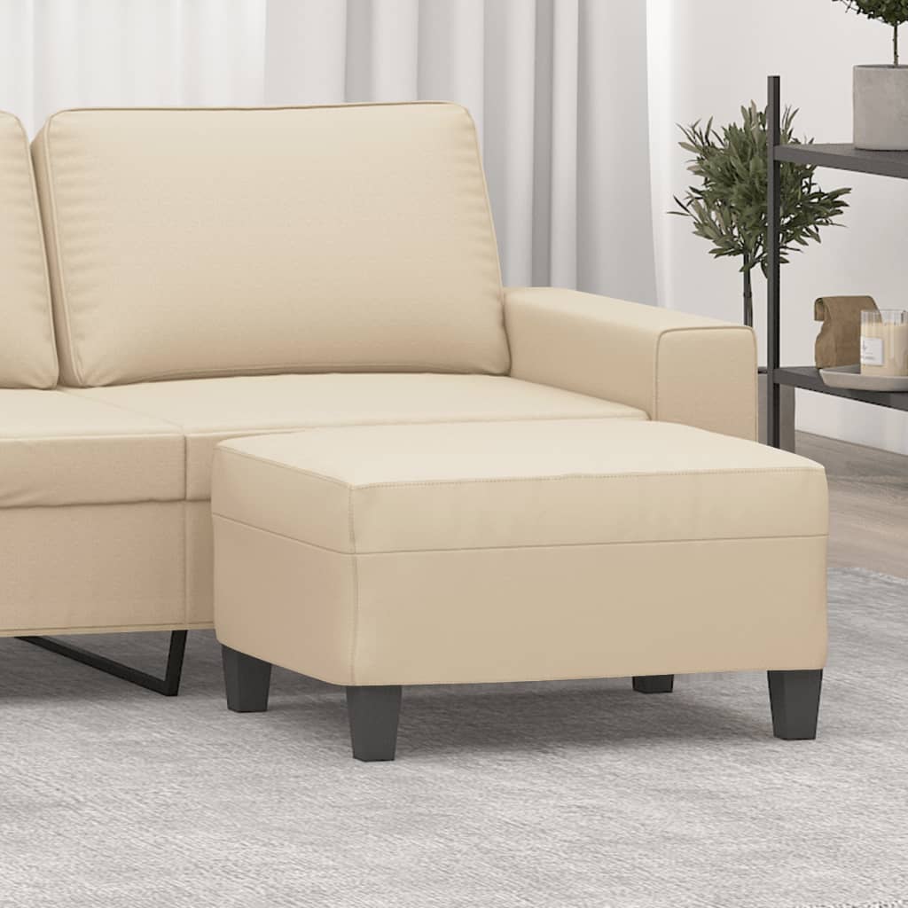 Pakoja, kreminės spalvos, 70x55x41cm, mikropluošto audinys