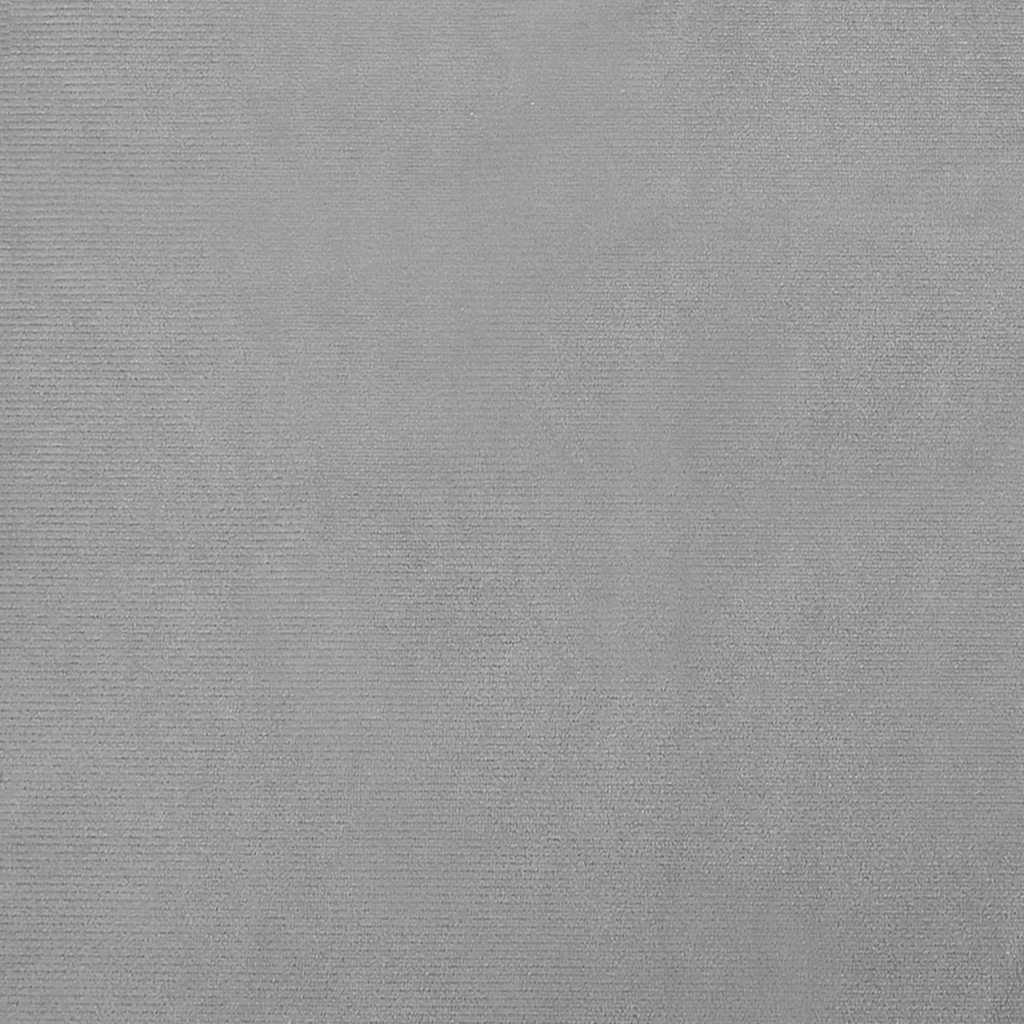 Lova šunims, šviesiai pilkos spalvos, 60x40x30cm, aksomas