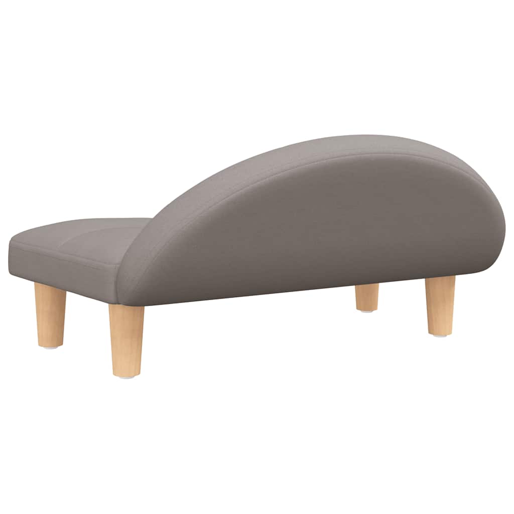 Lova šunims, rusva spalvos, 70x52x30 cm, audinys