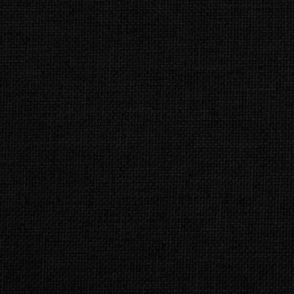 Lova šunims, juodos spalvos, 50x40x30cm, audinys