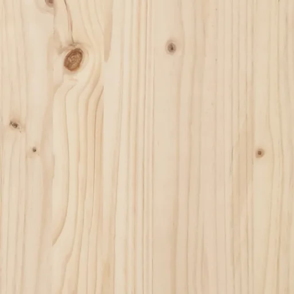Sodo lovelis, 100x50x50cm, pušies masyvas, tvorelės dizaino