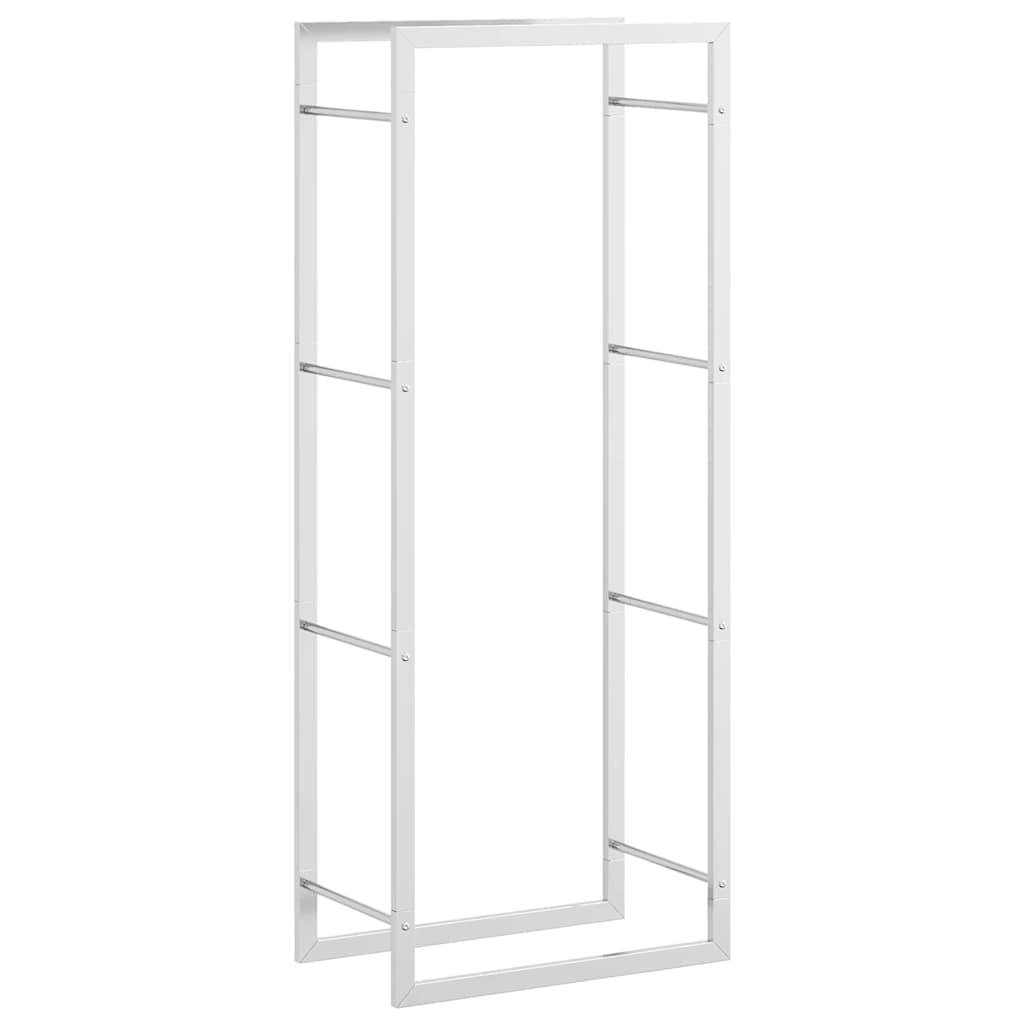 Stovas malkoms, 50x28x132 cm, nerūdijantis plienas