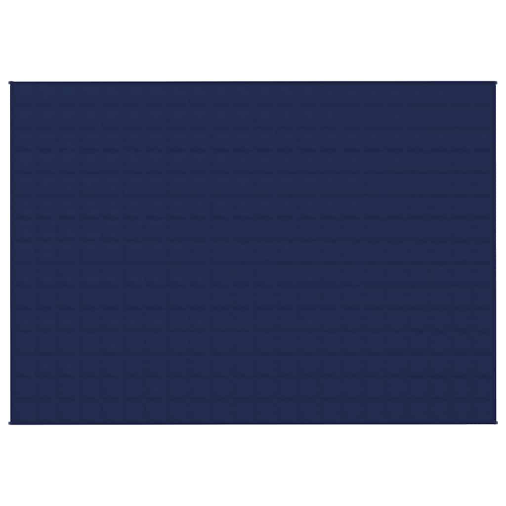 Sunki antklodė, mėlynos spalvos, 155x220cm, audinys, 7kg