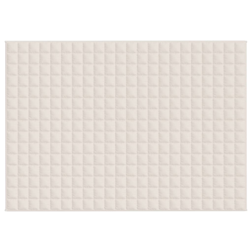 Sunki antklodė, šviesi kreminė, 155x220cm, audinys, 7kg