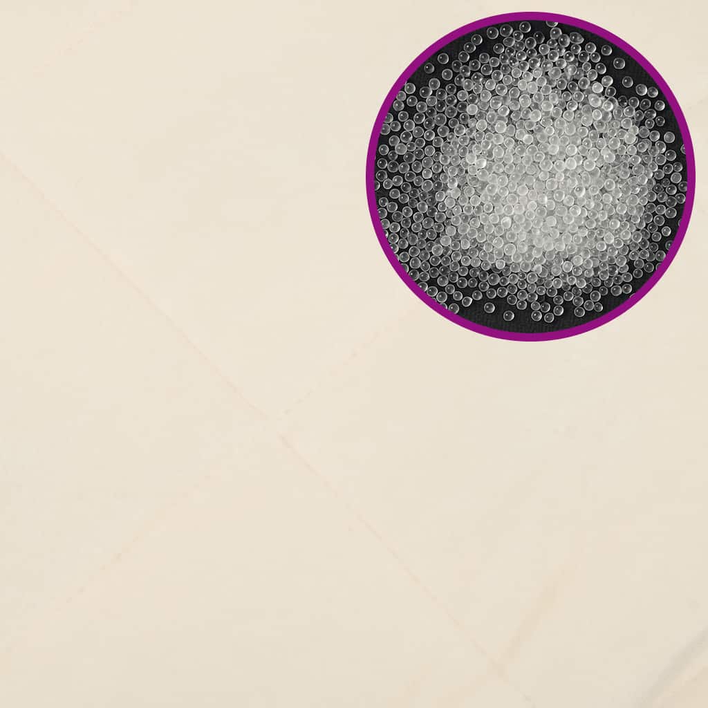 Sunki antklodė, šviesi kreminė, 155x220cm, audinys, 7kg