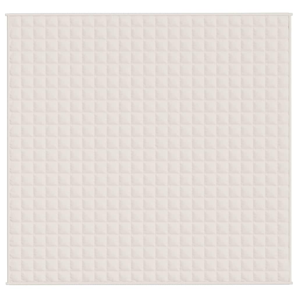 Sunki antklodė, šviesi kreminė, 220x235cm, audinys, 11kg