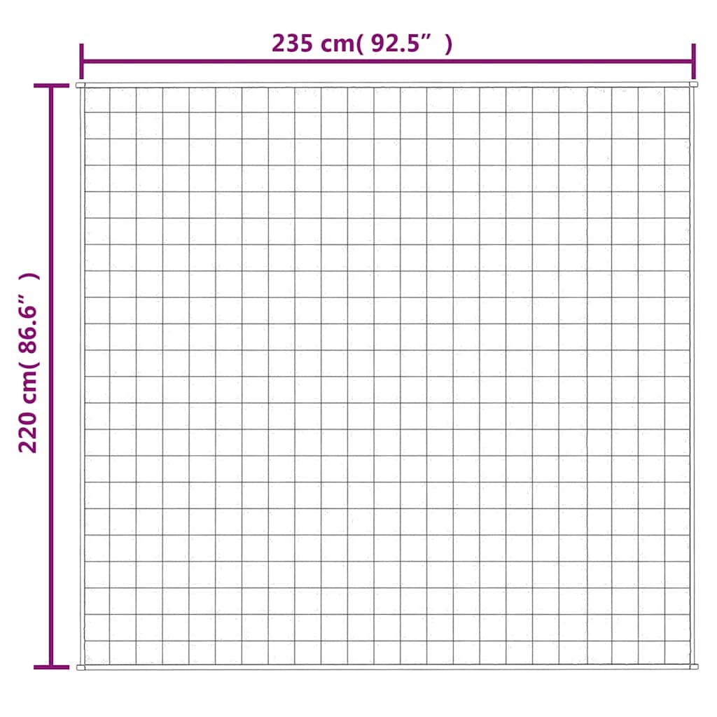 Sunki antklodė, šviesi kreminė, 220x235cm, audinys, 15kg