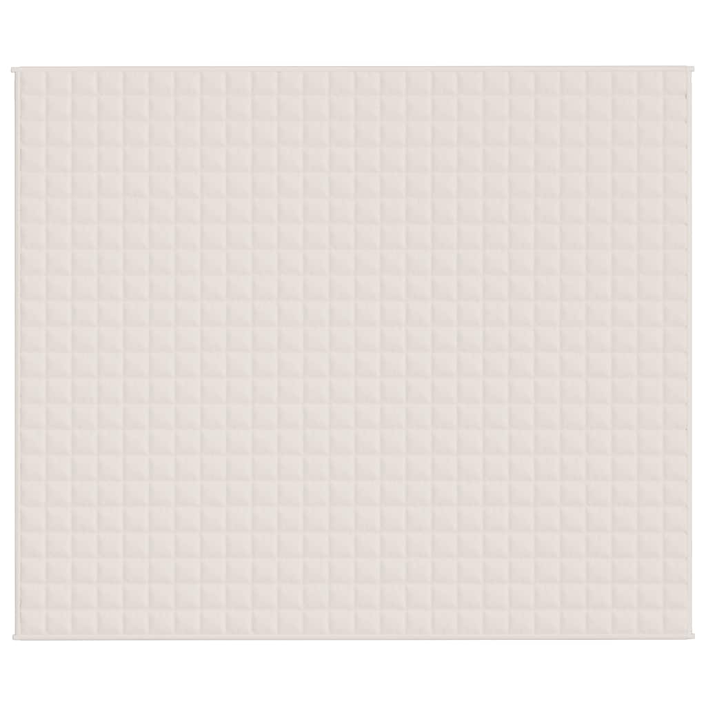 Sunki antklodė, šviesi kreminė, 220x260cm, audinys, 11kg