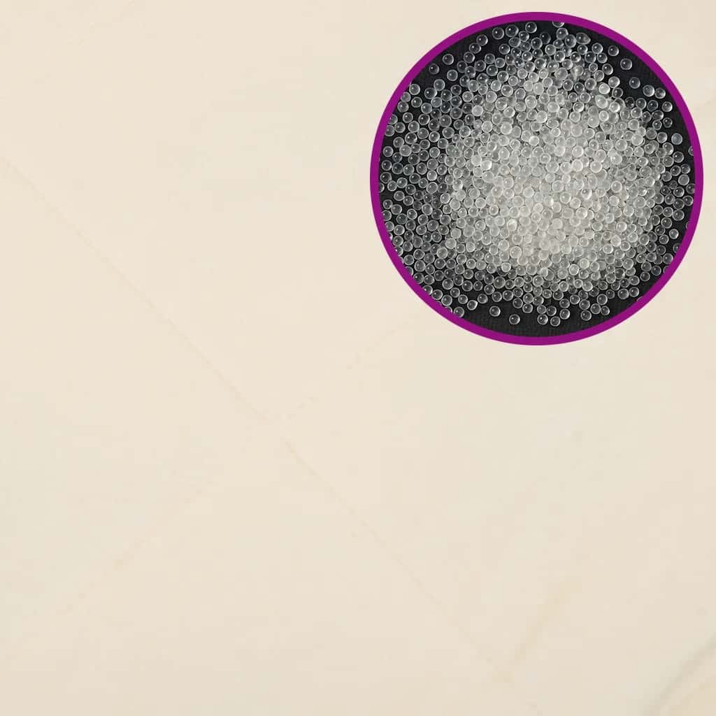 Sunki antklodė, šviesi kreminė, 200x200cm, audinys, 13kg