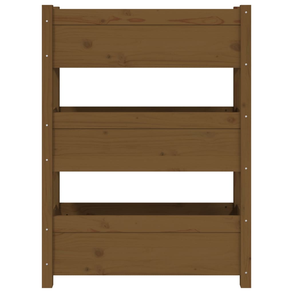 Lovelis, medaus rudas, 77x25x104,5cm, pušies medienos masyvas
