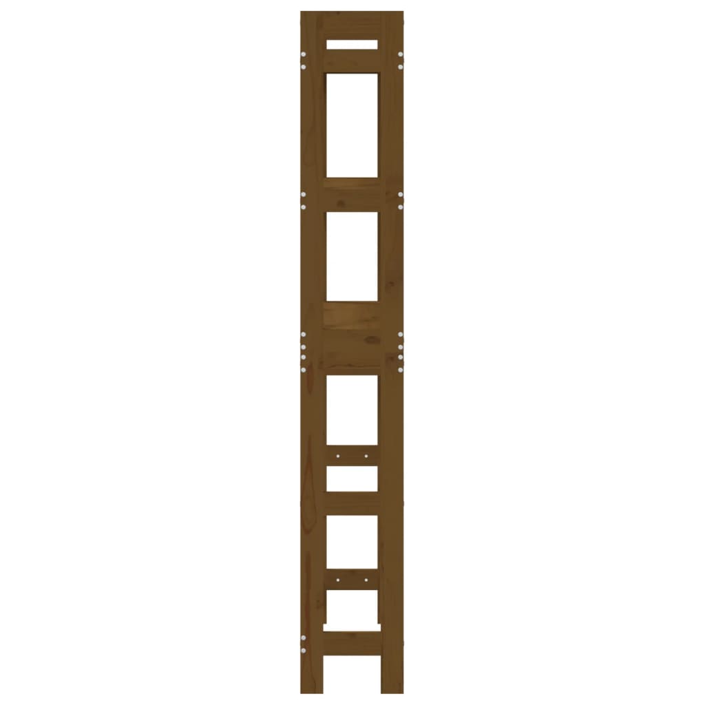 Tualeto lentyna, medaus ruda, 63x26x171cm, pušies masyvas