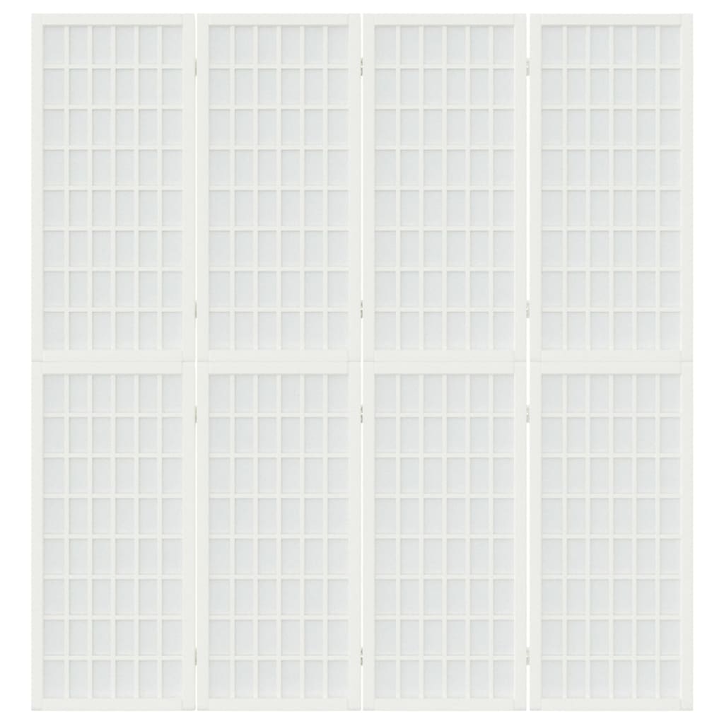 Kamb. pertvara, sulankst., 4 plokšt., japon., 160x170cm, balta