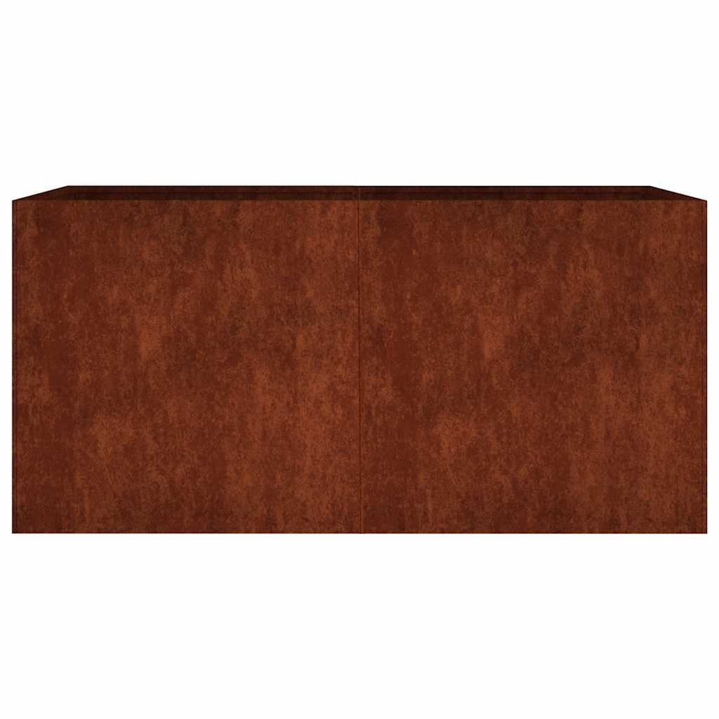 Lovelis, 80x40x40cm, Corten plienas