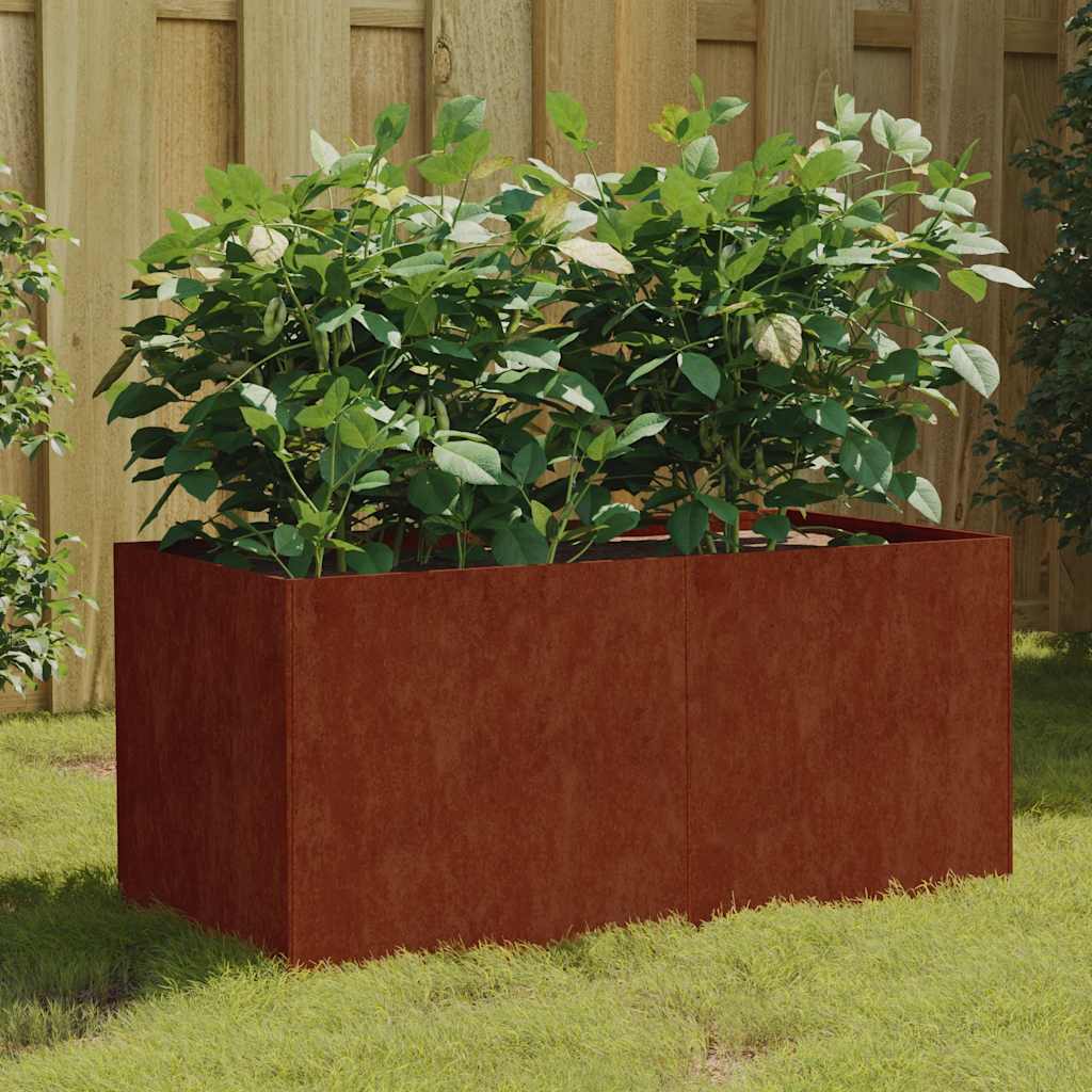 Lovelis, 80x40x40cm, Corten plienas