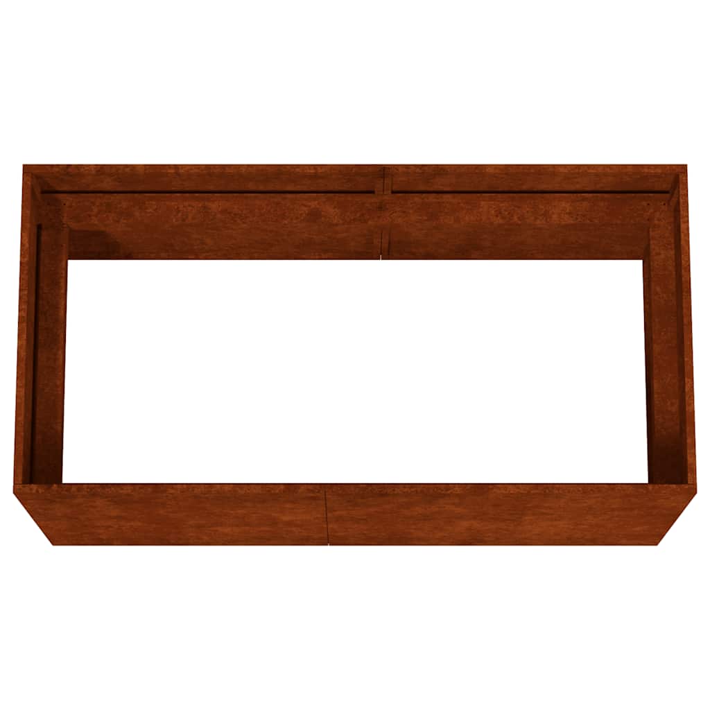 Lovelis, 80x40x40cm, Corten plienas