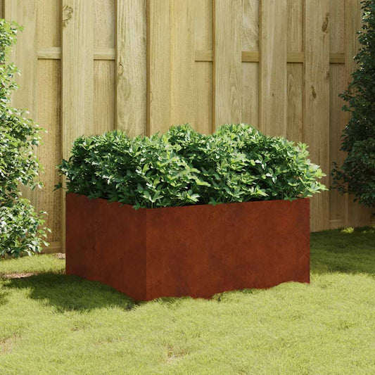 Lovelis, 80x80x40cm, Corten plienas