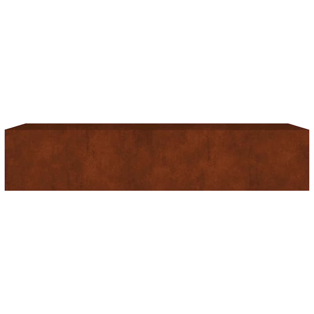 Aukštas sodo lovelis, 200x80x40cm, Corten plienas