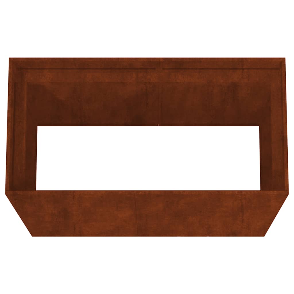 Lovelis, 40x80x80cm, Corten plienas
