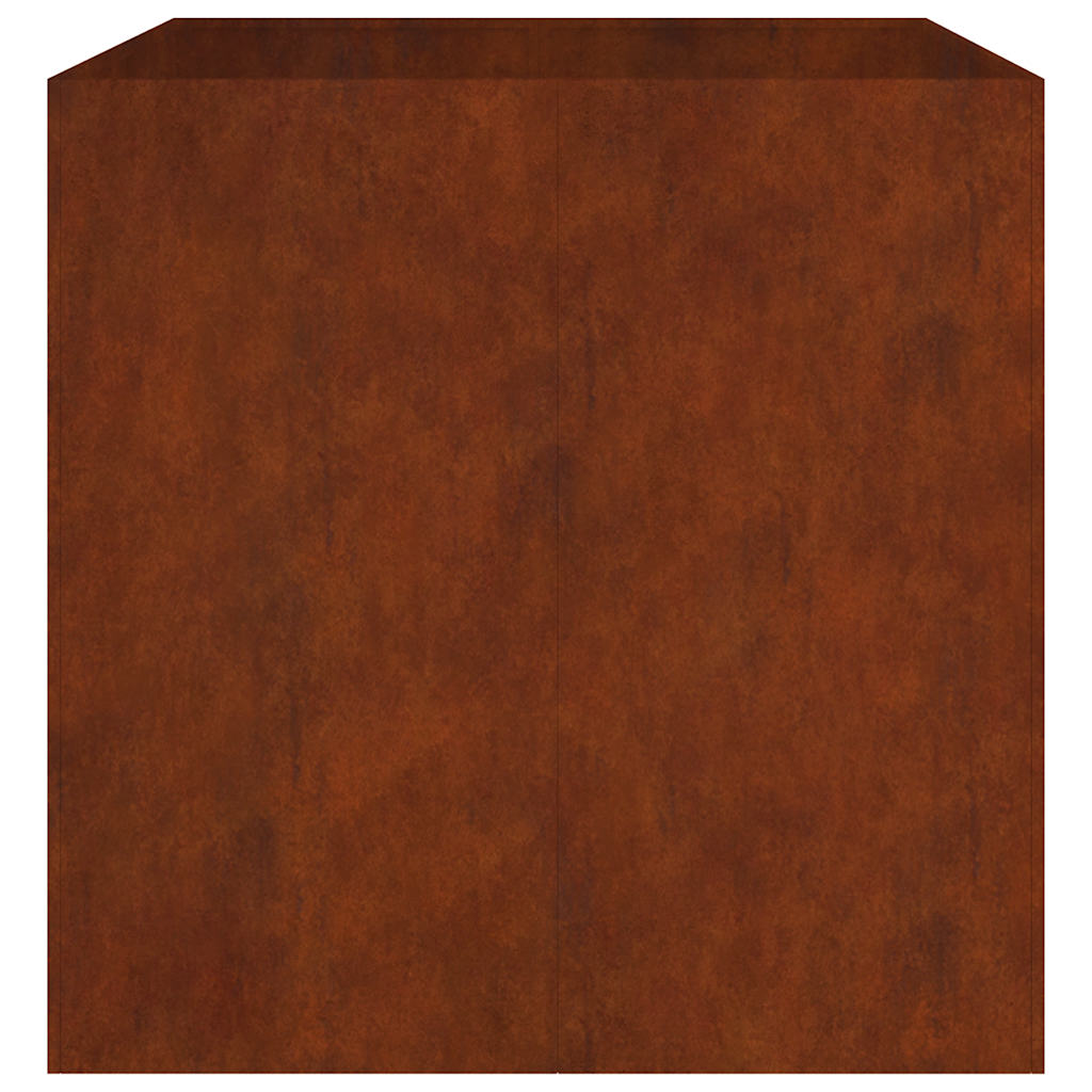 Lovelis, 80x80x80cm, Corten plienas
