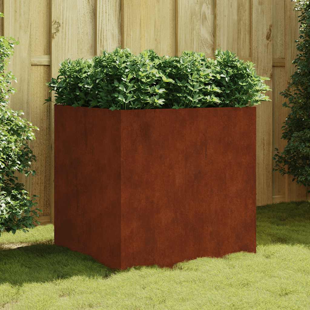 Lovelis, 80x80x80cm, Corten plienas