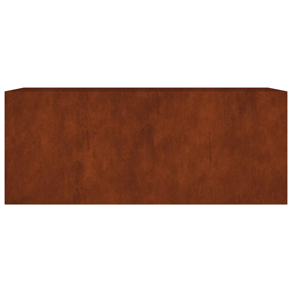 Aukštas sodo lovelis, 200x80x80cm, Corten plienas