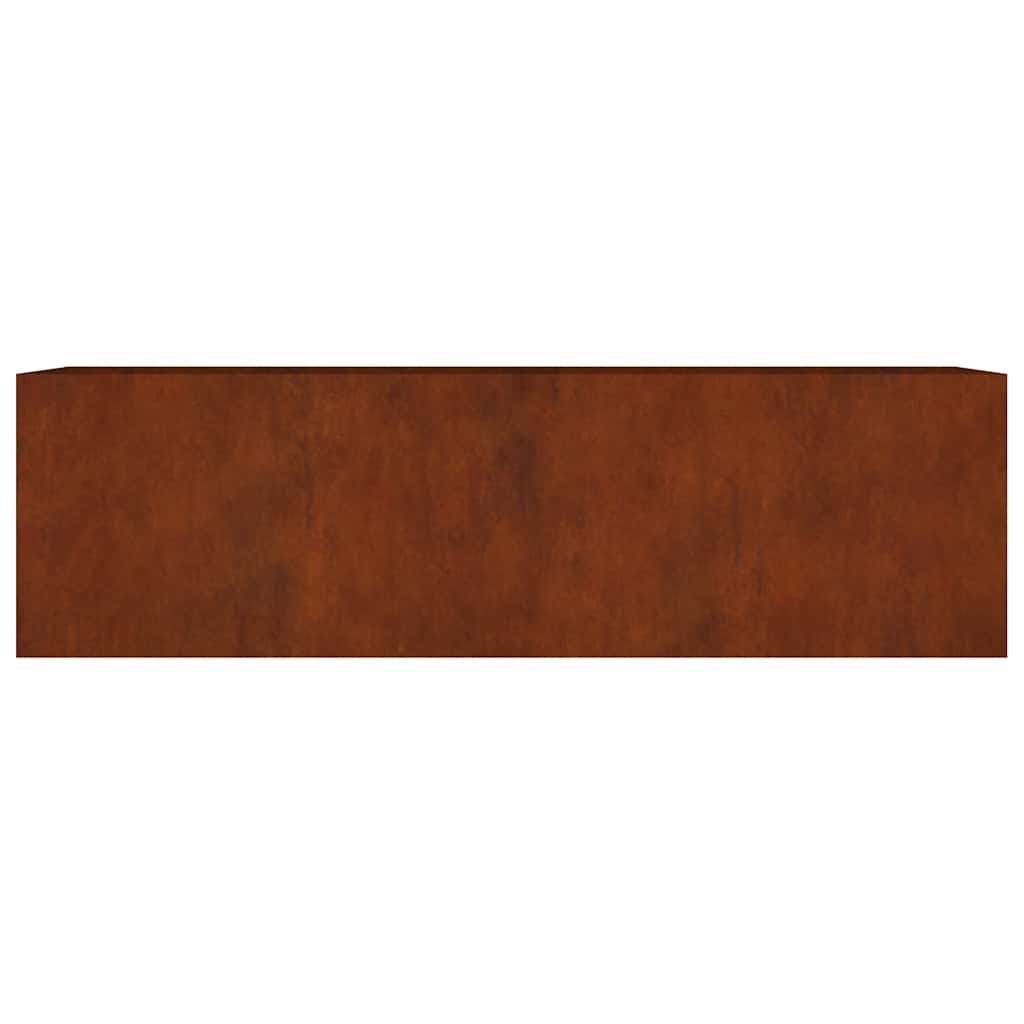 Aukštas sodo lovelis, 280x80x80cm, Corten plienas