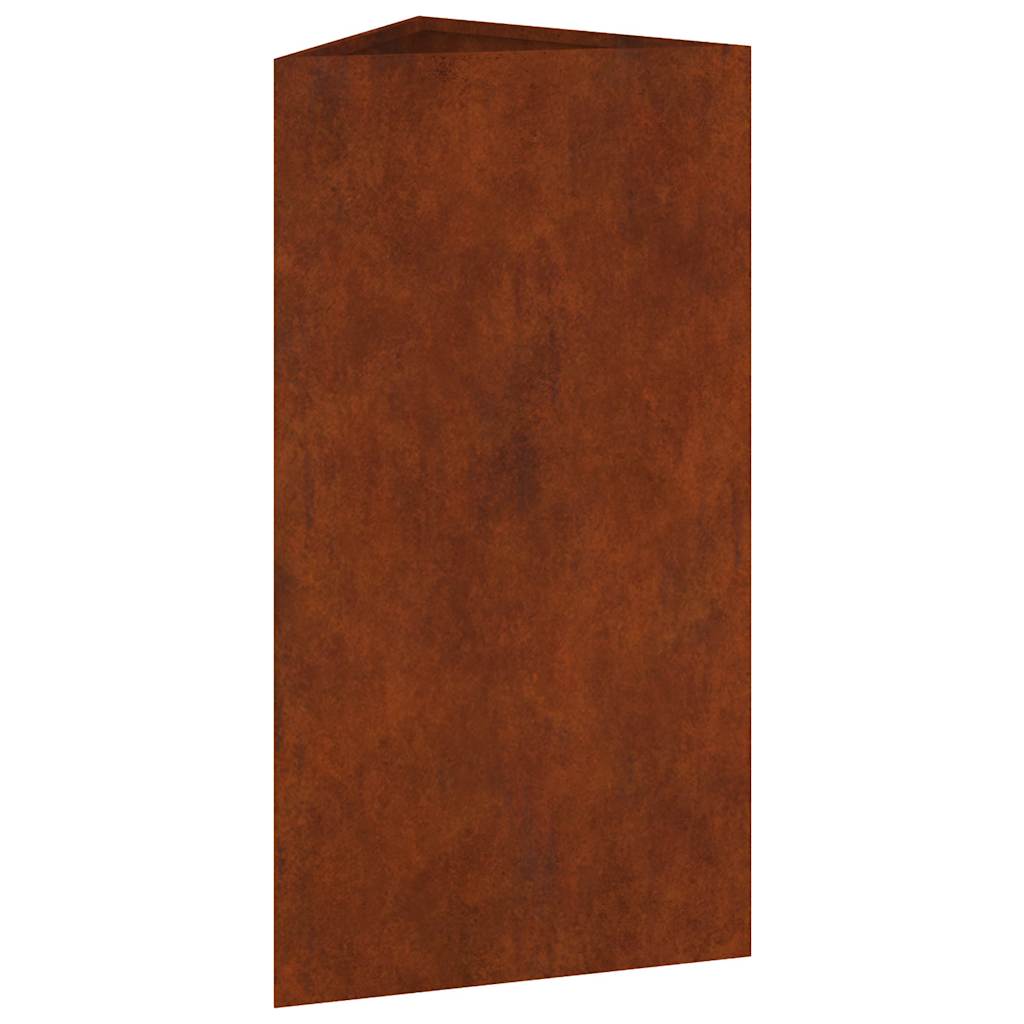 Sodo lovelis, 40x34,5x75cm, Corten plienas