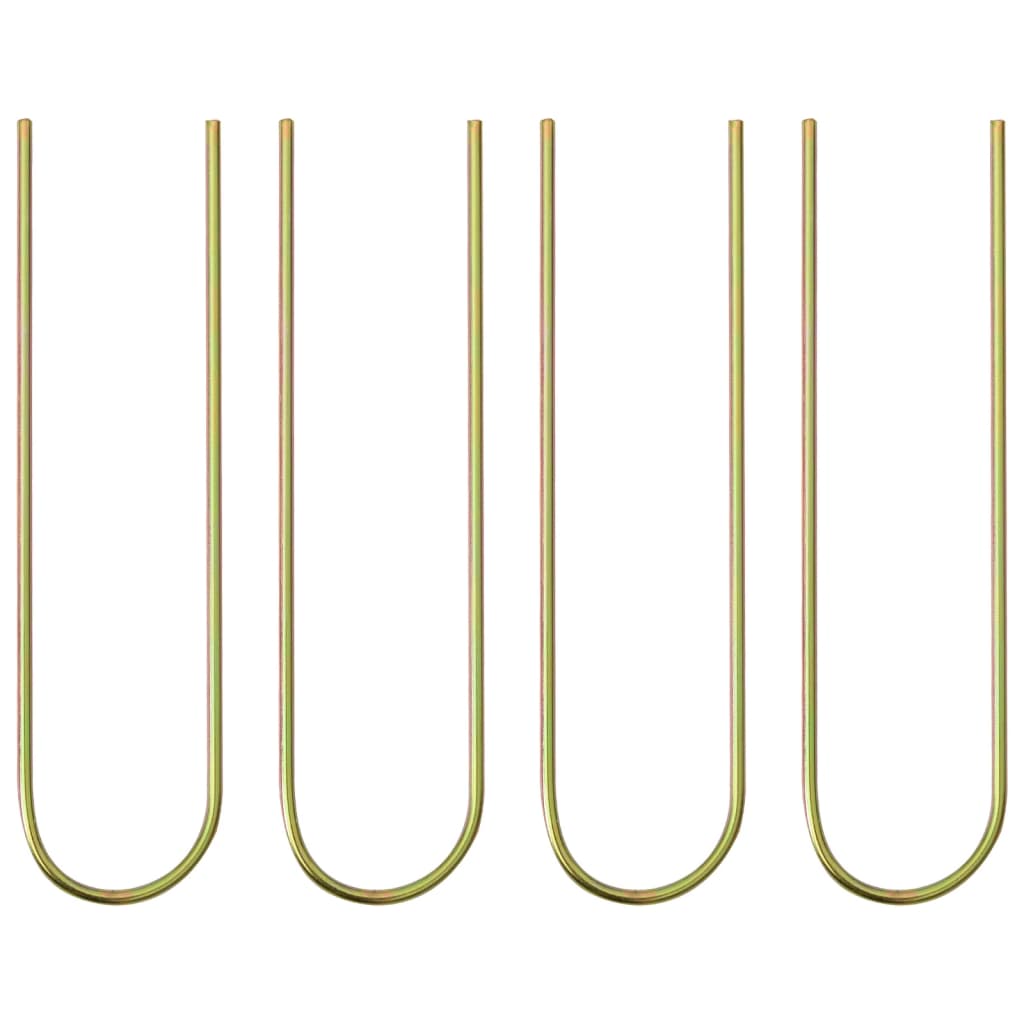 Futbolo tinklas, juodas/geltonas, 183x85x120cm, poliesteris