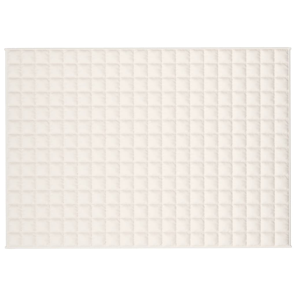 Sunki antklodė, šviesi kreminė, 137x200cm, audinys, 10kg
