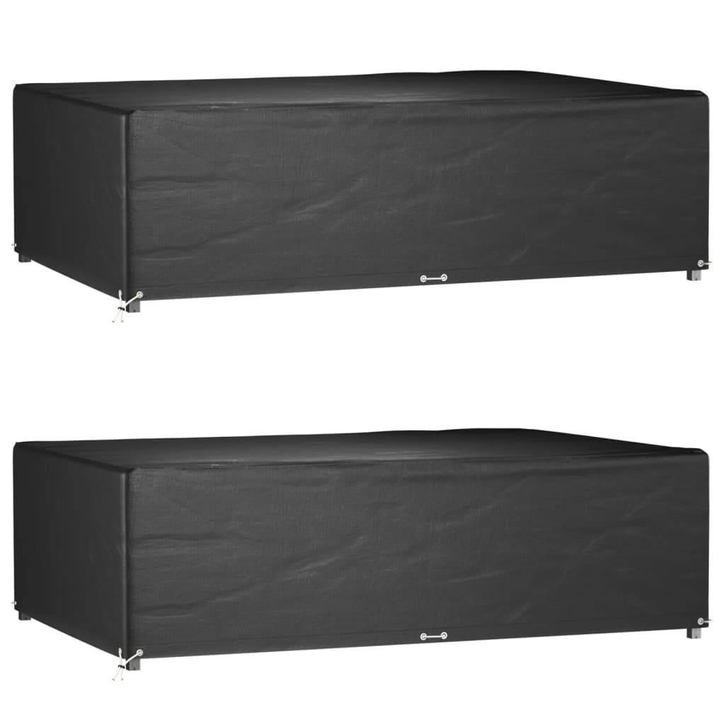 Sodo baldų uždangalai, 2vnt., 227x152x65cm, 12 kilpučių