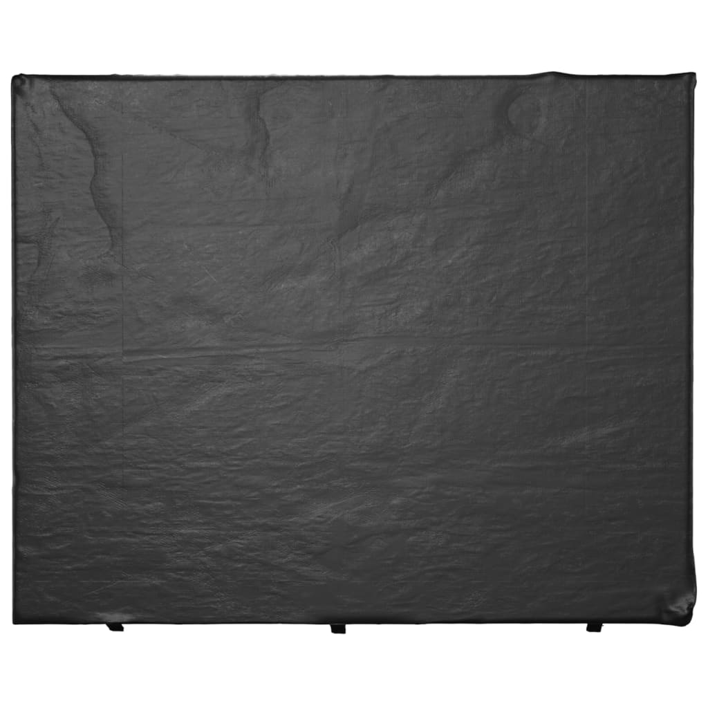 Supamų suoliukų uždangalai, 2vnt., 220x177x220cm, polietilenas