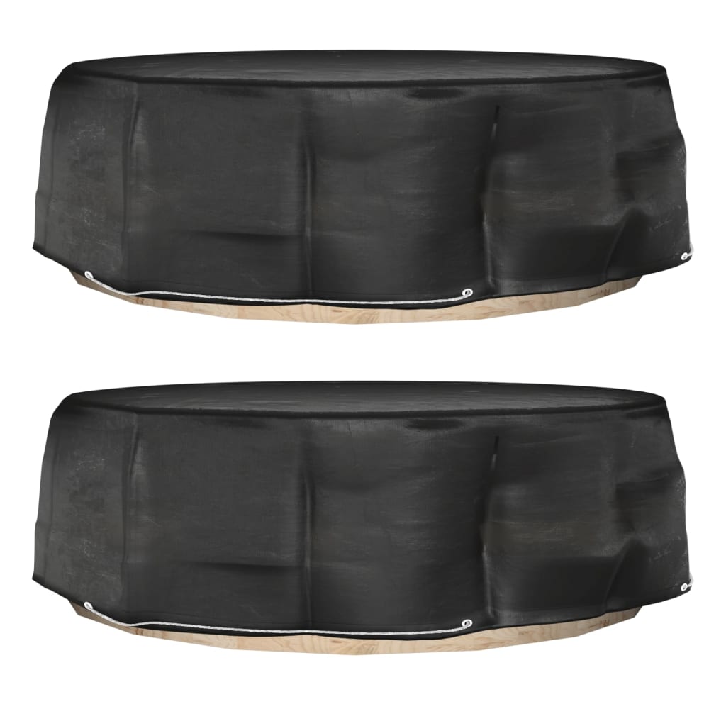 Poilsio gultų uždangalai, 2vnt., 236x67cm, apskriti, 10 kilpų