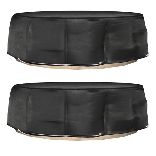 Poilsio gultų uždangalai, 2vnt., 236x67cm, apskriti, 10 kilpų